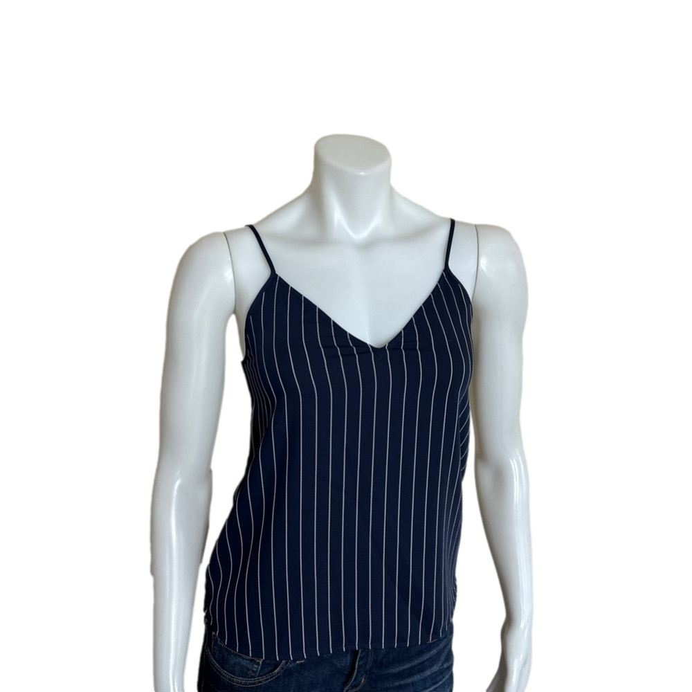 Babaton Everly Camisole. XXS. P2P 16”. Navy/white